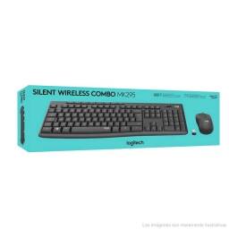 COMBO TECLADO Y MOUSE LOGITECH INALAMBRICO MK295