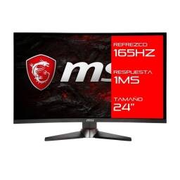 Monitor Gamer MSI Optix 23.5 FHD Curvo  165 Hz  1 ms  MAG240CR