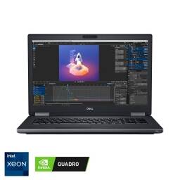 Dell Precision 7730 / Intel Xeon / NVIDIA Quadro / 16GB RAM / 256GB SSD / 17.3" FHD / Windows 11 Pro