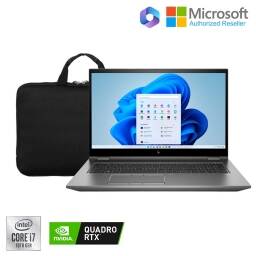HP ZBook Fury G7 / Intel Core i7 / 16GB RAM / 256GB SSD / Nvidia Quadro / 15.6'' HD+ / Windows 11 Pro